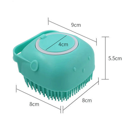 Pawzome Pet Shampoo Brush