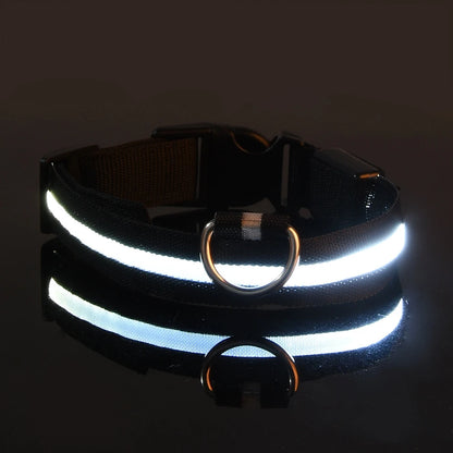 LED Safety Collar For Dogs with Battery