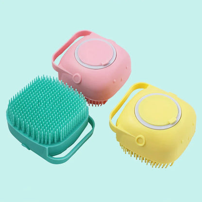 Pawzome Pet Shampoo Brush