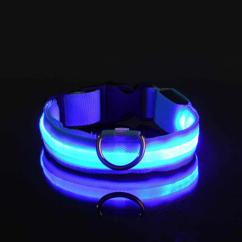 LED Safety Collar For Dogs with Battery