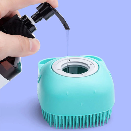 Pawzome Pet Shampoo Brush