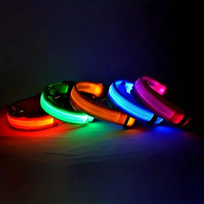 LED Safety Collar For Dogs with Battery